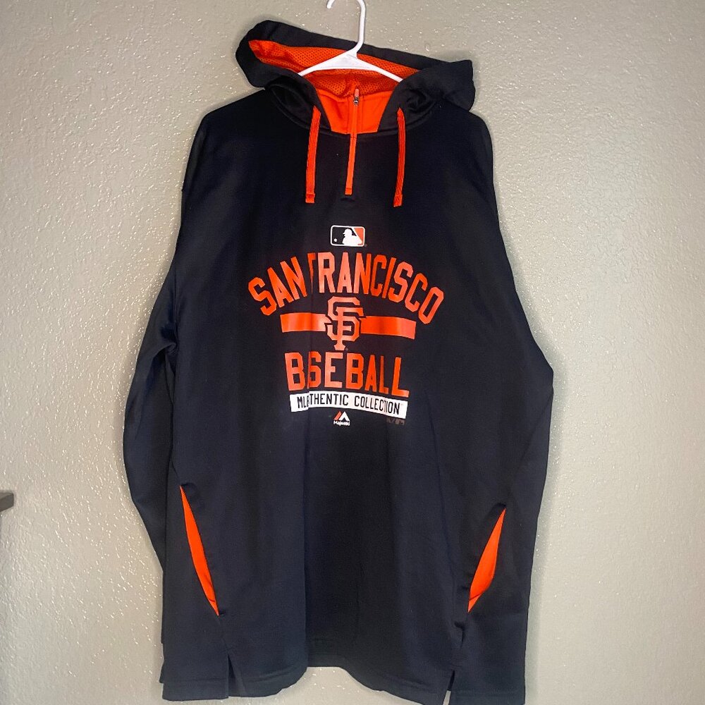 SF Giants Majestic Hoodie Men's 2XL